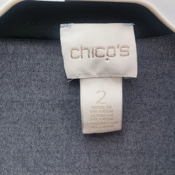 Chico's Knit Kit Zebra Print Jacket - Picture 4 of 7